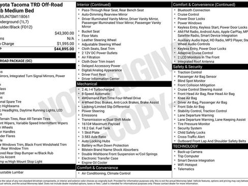 Used 2025 Toyota Tacoma TRD Off-Road image 27