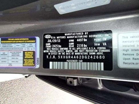 Used 2013 Kia Optima SX image 13