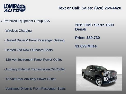 Used 2019 GMC Sierra 1500 Denali AWD/4WD image 27