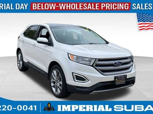 Used 2018 Ford Edge Titanium w/ Equipment Group 301A AWD/4WD image 1