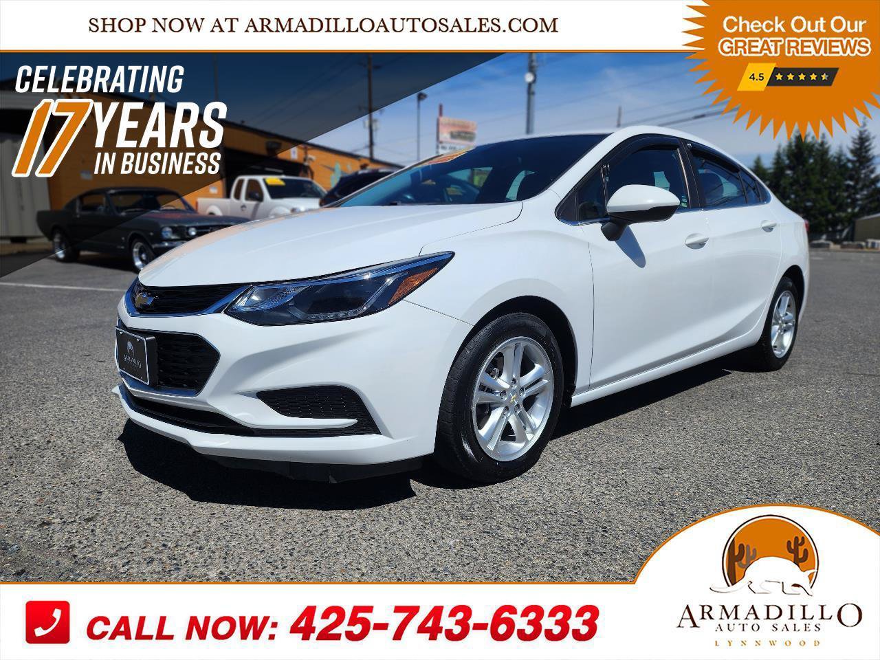 Used 2017 Chevrolet Cruze LT FWD image 1