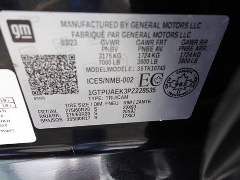 Used 2023 GMC Sierra 1500 Pro w/ Graphite Edition AWD/4WD image 19