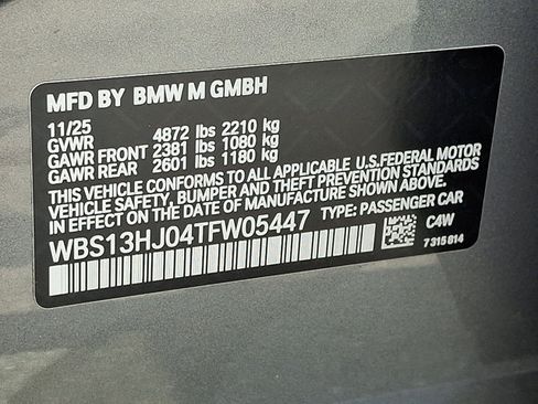Used 2026 BMW M3 w/ Executive Package RWD image 31