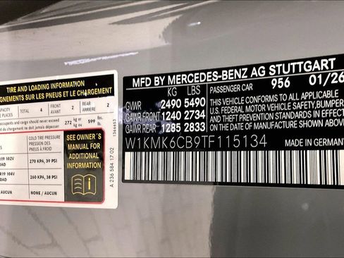 New 2026 Mercedes-Benz CLE 53 AMG 4MATIC Cabriolet image 12