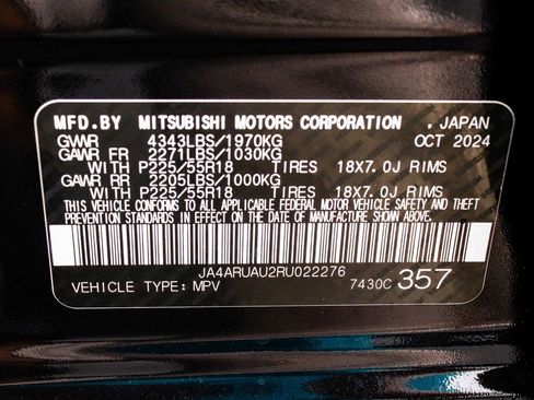 New 2024 Mitsubishi Outlander Sport SE AWD/4WD image 14