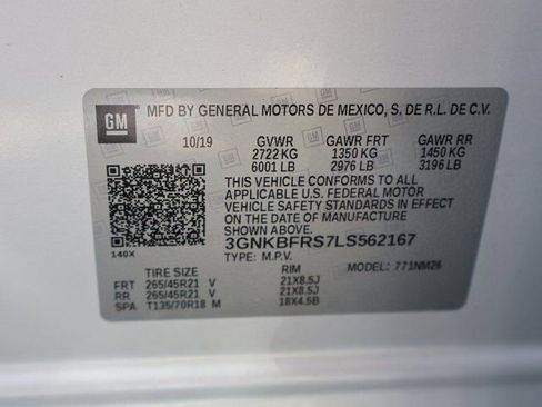 Certified 2020 Chevrolet Blazer Premier w/ Driver Confidence II Package FWD image 43