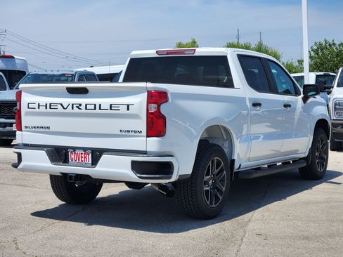 New 2026 Chevrolet Silverado 1500 Custom w/ Turbomax Blackout Package RWD image 4