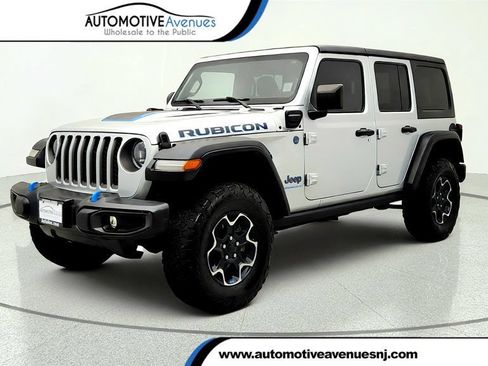 Used 2023 Jeep Wrangler Unlimited Rubicon 4xe w/ Cold Weather Group AWD/4WD image 1