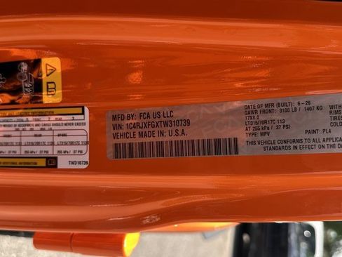 New 2026 Jeep Wrangler Unlimited Rubicon AWD/4WD image 35