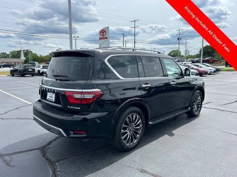 Used 2023 Nissan Armada Platinum w/ Captain's Chairs Package RWD image 22