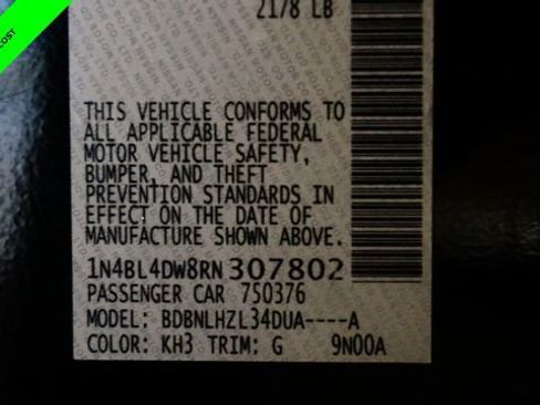Certified 2024 Nissan Altima 2.5 SV AWD/4WD image 77