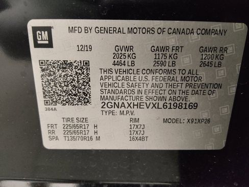 Used 2020 Chevrolet Equinox LS FWD image 33