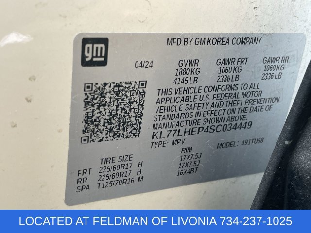 Used 2025 Chevrolet Trax LT w/ Driver Confidence Package FWD image 31