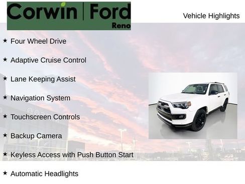Used 2020 Toyota 4Runner Nightshade AWD/4WD image 8