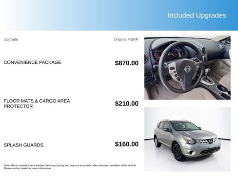 Used 2015 Nissan Rogue S w/ Convenience Package FWD image 5