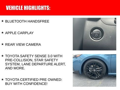 Certified 2025 Toyota Camry SE w/ Convenience Package FWD image 9