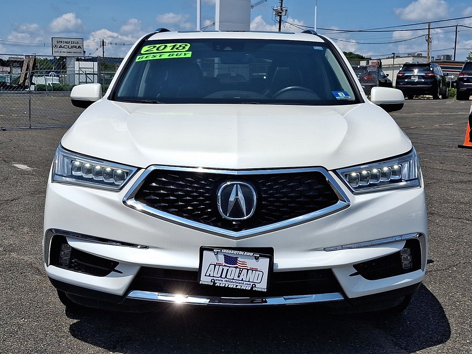 Used 2018 Acura MDX w/ Advance Package AWD/4WD image 2