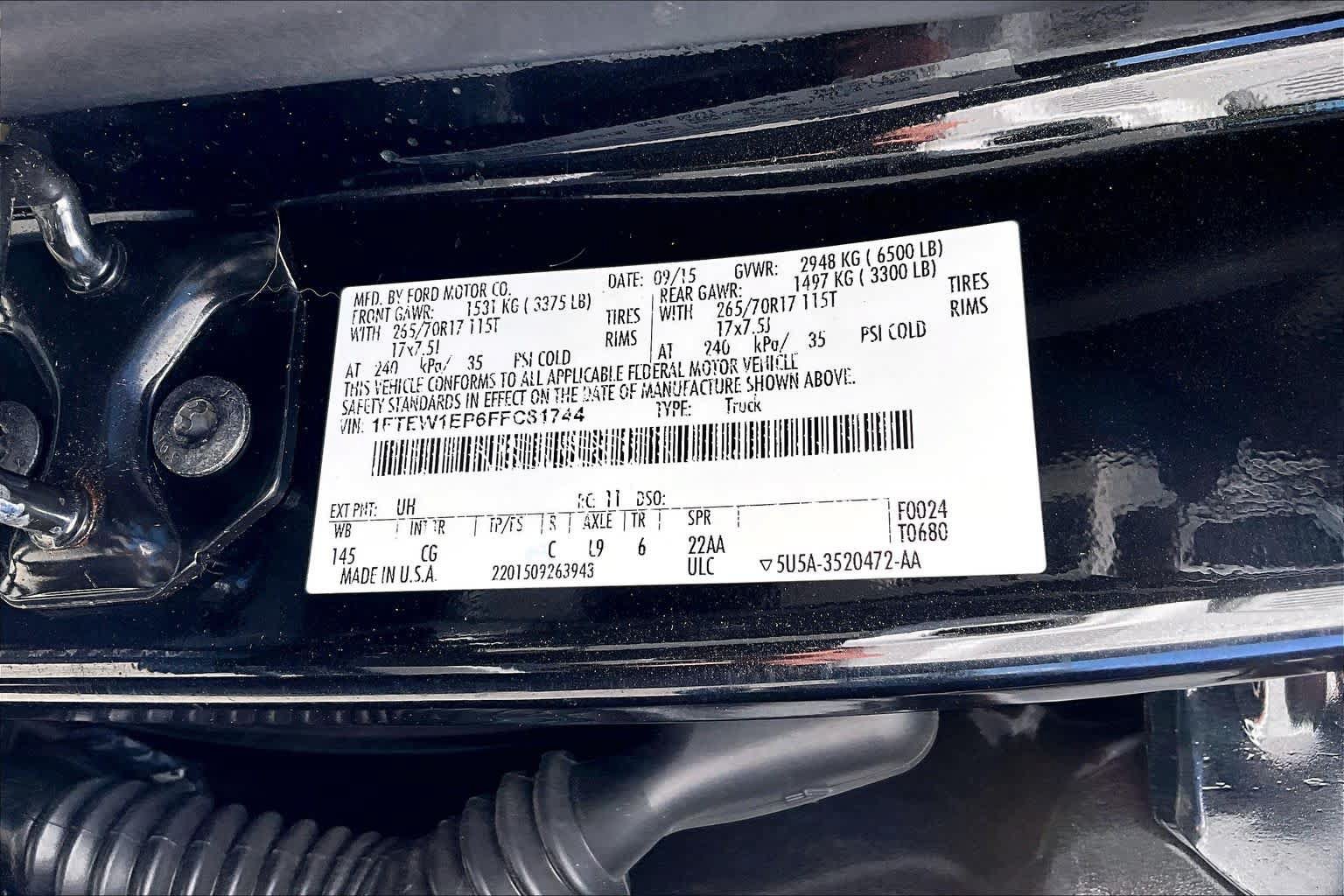Used 2015 Ford F150 XL w/ Equipment Group 101A Mid AWD/4WD image 34