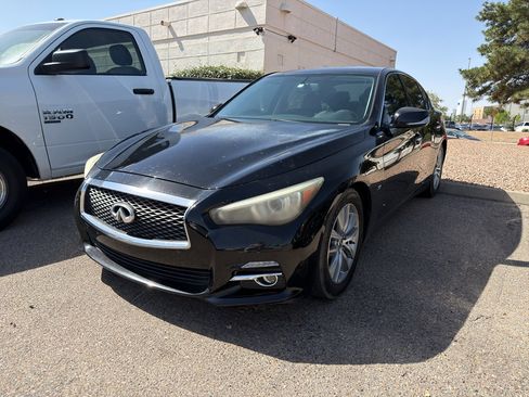 Used 2014 INFINITI Q50 Premium w/ All Weather Package RWD image 1