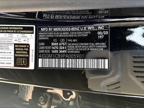 Certified 2023 Mercedes-Benz EQE 350+ 4MATIC SUV image 28