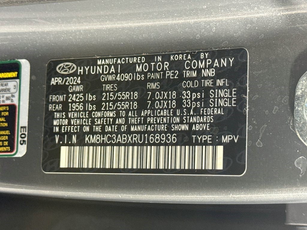 Used 2024 Hyundai Kona SEL w/ Convenience Package FWD image 38