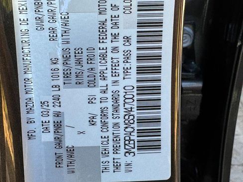 Used 2025 MAZDA MAZDA3 s image 23