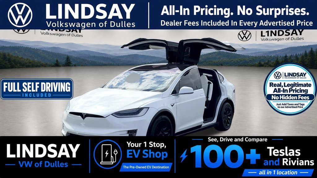 Used 2019 Tesla Model X 100D AWD/4WD image 4