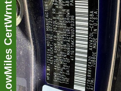 Used 2022 Toyota Camry SE w/ Carpet Mat Package (TMS) FWD image 31