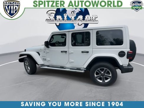Used 2021 Jeep Wrangler Unlimited Sahara w/ LED Lighting Group AWD/4WD image 7