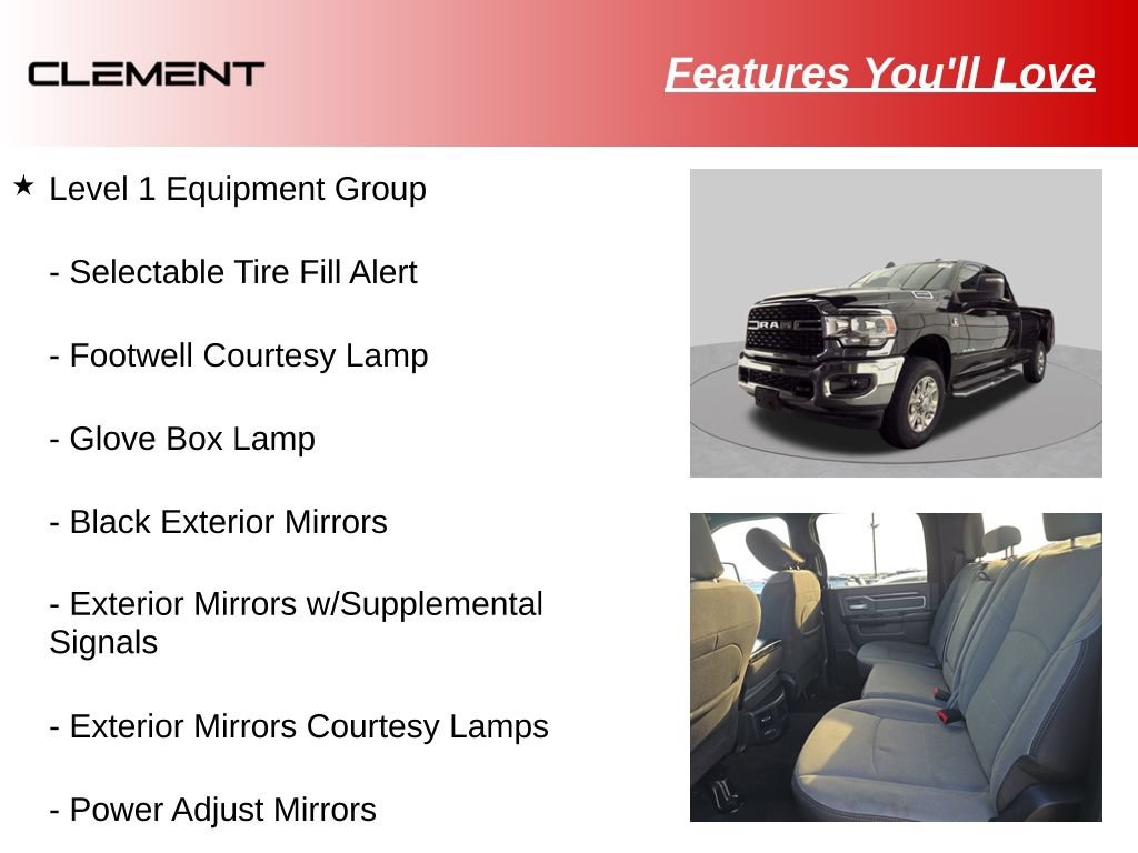 Used 2023 RAM 3500 Big Horn w/ Level 1 Equipment Group AWD/4WD image 9