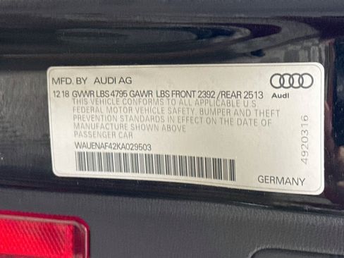 Used 2019 Audi A4 2.0T Premium Plus w/ Premium Plus Package AWD/4WD image 28