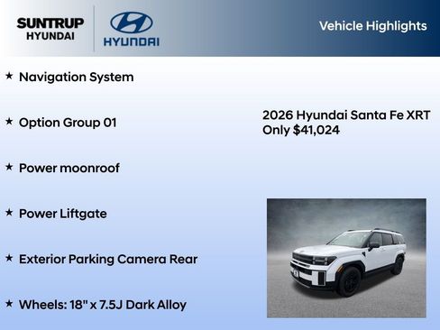 New 2026 Hyundai Santa Fe XRT AWD/4WD image 7