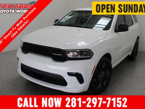Used 2021 Dodge Durango GT w/ Blacktop Package RWD image 1