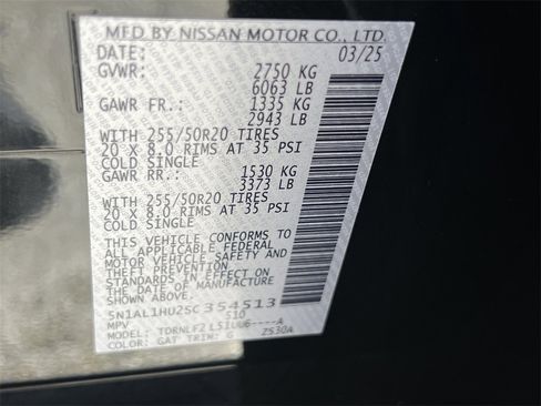 Certified 2025 INFINITI QX60 Autograph w/ Lighting Package (N92) image 30