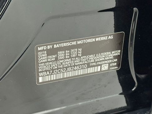 Used 2018 BMW 740e xDrive image 56