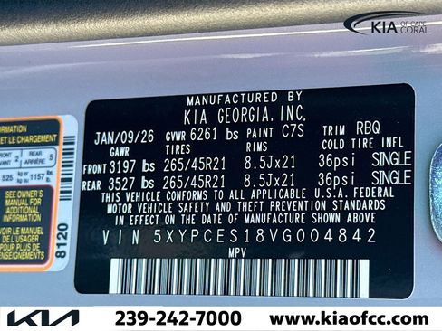 New 2027 Kia Telluride EX X-Line image 45