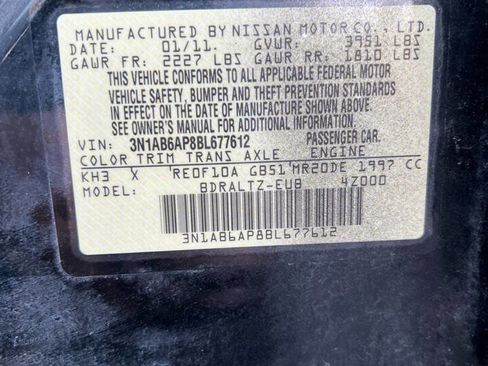 Used 2011 Nissan Sentra 2.0 SR image 17