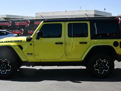 Used 2023 Jeep Wrangler Unlimited Rubicon 4xe w/ Steel Bumper Group AWD/4WD image 4