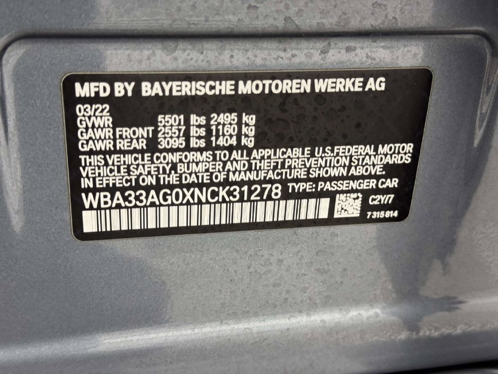 Used 2022 BMW 530e xDrive w/ Premium Package AWD/4WD image 34
