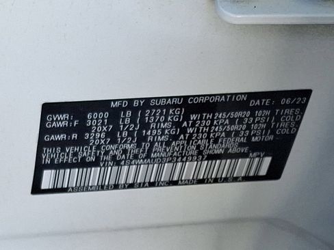 Used 2023 Subaru Ascent Limited w/ Technology Package image 26