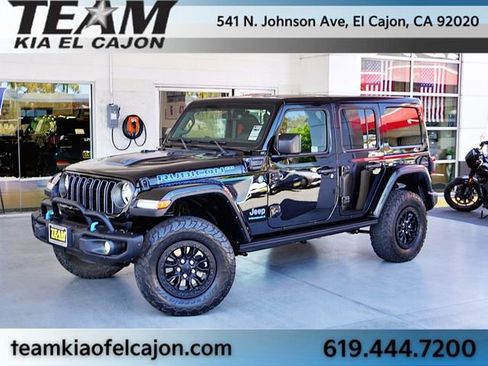 Used 2023 Jeep Wrangler Unlimited Rubicon 4xe AWD/4WD image 1