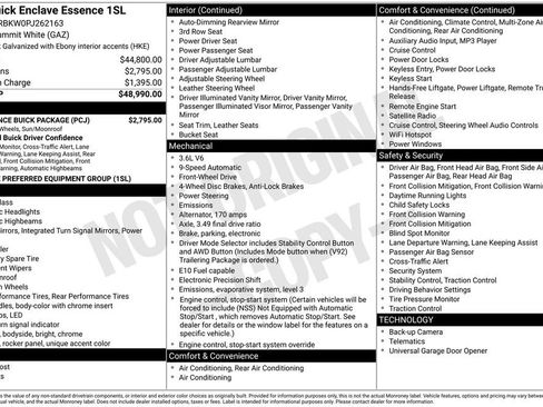 Used 2023 Buick Enclave Essence w/ Experience Buick Package image 4