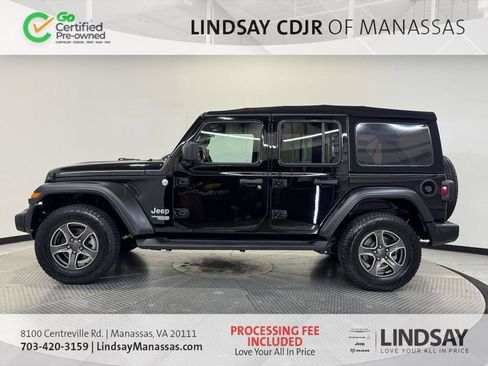 Certified 2018 Jeep Wrangler Unlimited Sport S AWD/4WD image 6