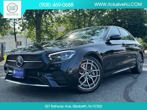 Used 2021 Mercedes-Benz E 450 4MATIC Sedan image 1