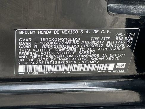 Certified 2025 Honda HR-V EX-L image 28