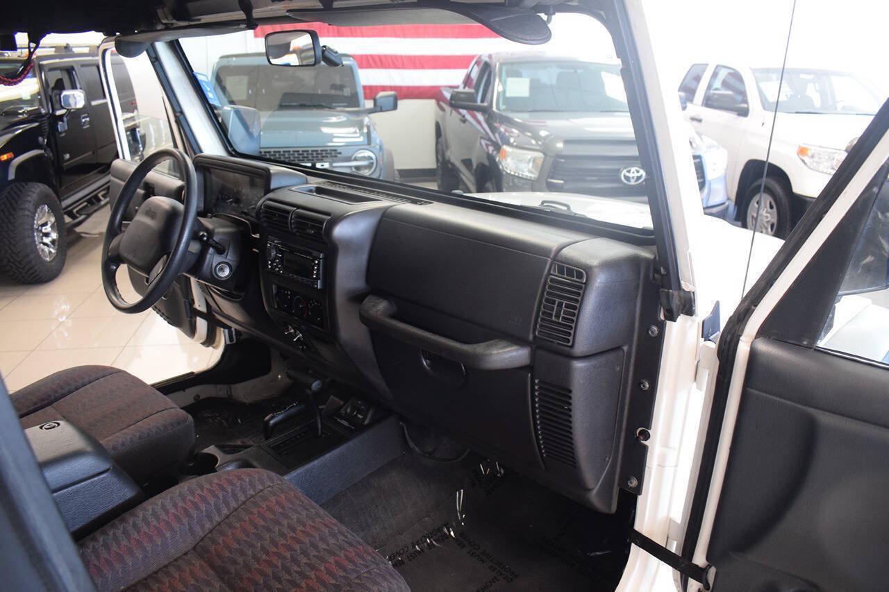 Used 2000 Jeep Wrangler Sport AWD/4WD image 22