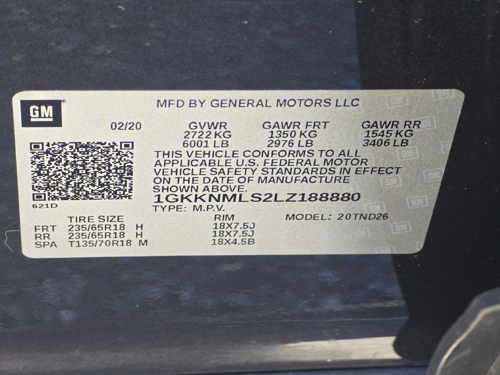 Used 2020 GMC Acadia SLT FWD image 28
