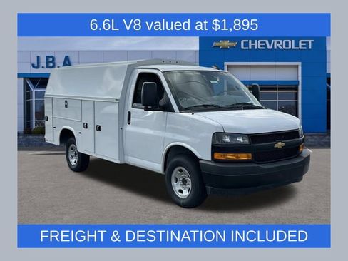 New 2025 Chevrolet Express 3500 Work Van w/ Power Convenience Package image 1