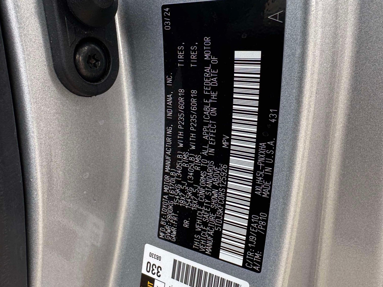 Certified 2024 Toyota Sienna XLE w/ XLE Plus Package AWD/4WD image 22