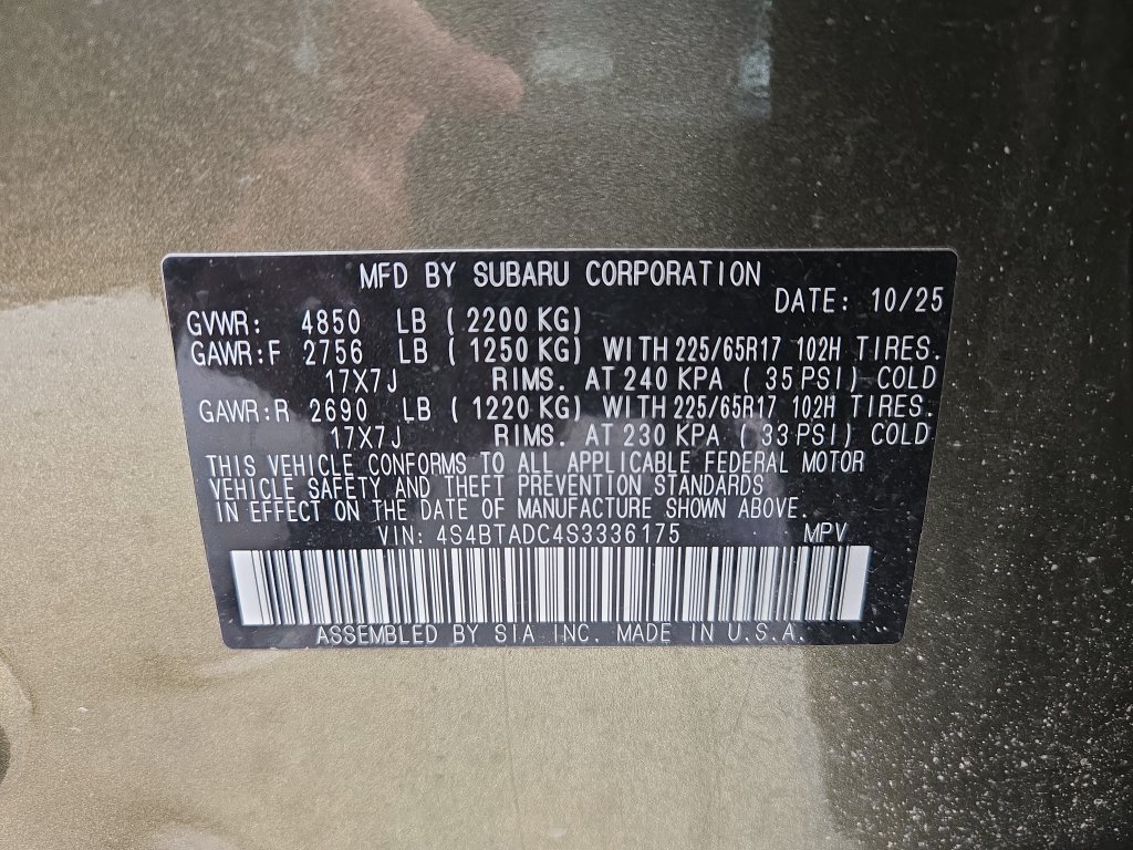 Used 2025 Subaru Outback Premium AWD/4WD image 29